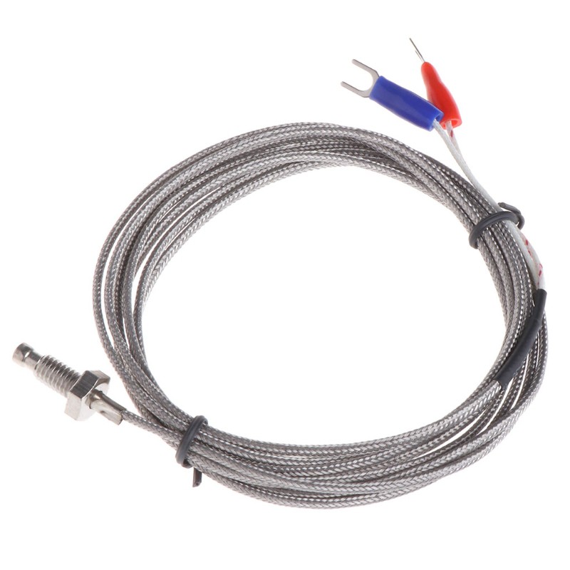 PCF* Thread M6 Screw Probe Temperature Sensor Thermocouple K Type Cable ...