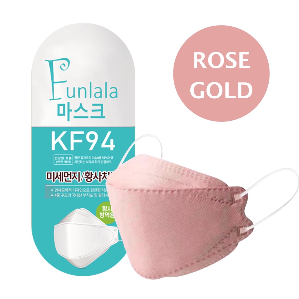 50pcs KF94 Black face mask Original Korea kf94 mask Reusable Disposable