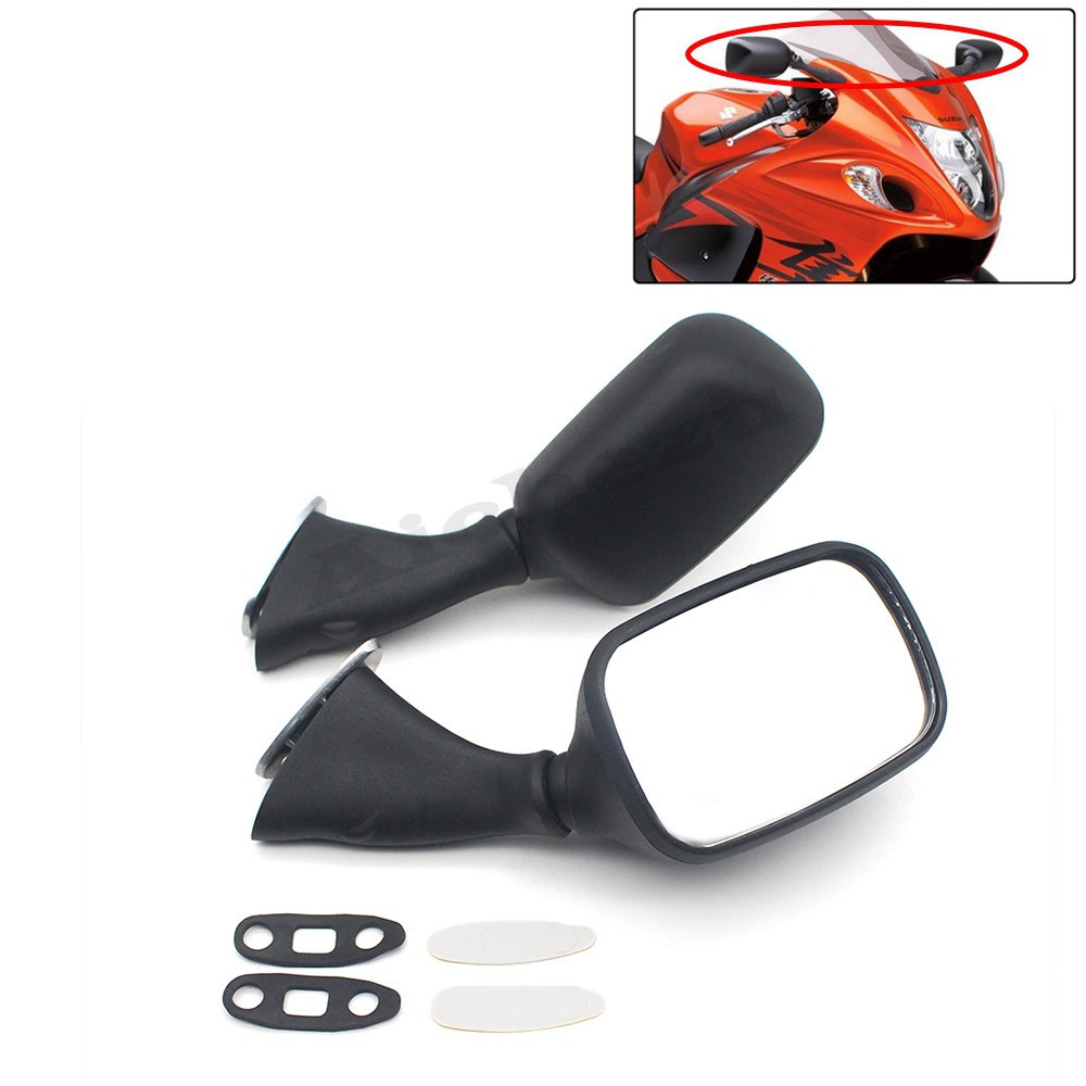 Motorcycle Mirror Rearview Side Mirrors for Suzuki GSX1300R GSXR1300  Hayabusa 1997-2015 GSXR1000 2001-2002 GSXR600 750 2001-2003