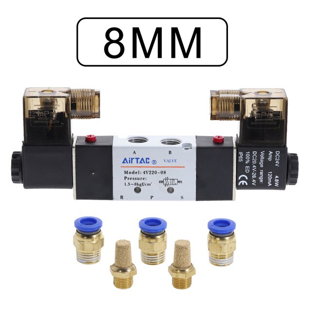 Black Festo Dc24v Pneumatic Solenoid Valve 3 Way Or 5 Way Two Position At Best Price In Wenzhou | Zhejiang Kinko Fluid Equipment Co., Ltd - Foto 9