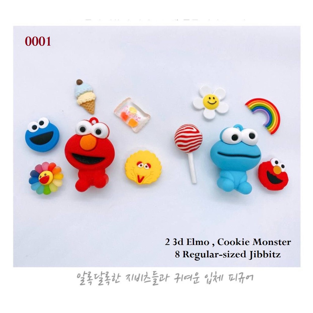 Cookie monster jibbitz hot sale