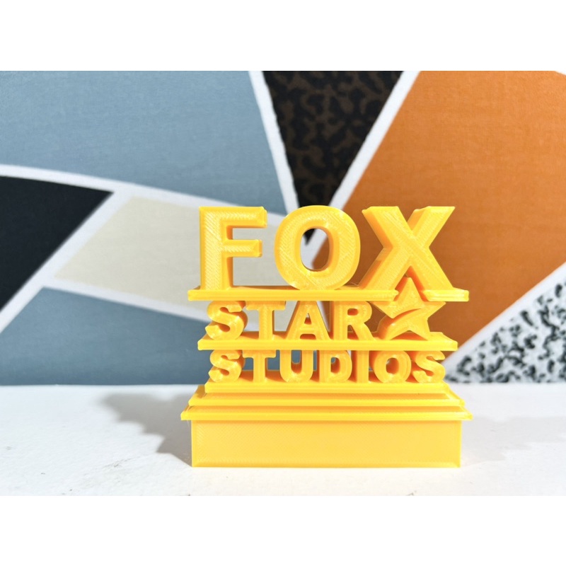 Fox Star Studios Logo (Customizable Name) (3D PRINTED),Kids Toy, gift ...