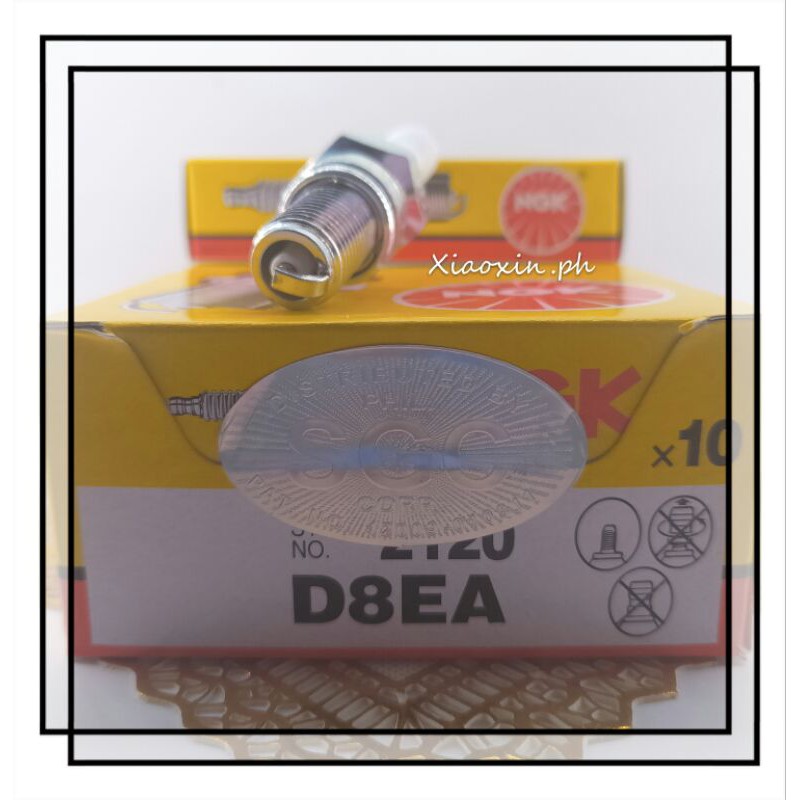 NGK (PER PC.) SPARK PLUG D8EA FOR TMX 125 ALPHA | Shopee Philippines
