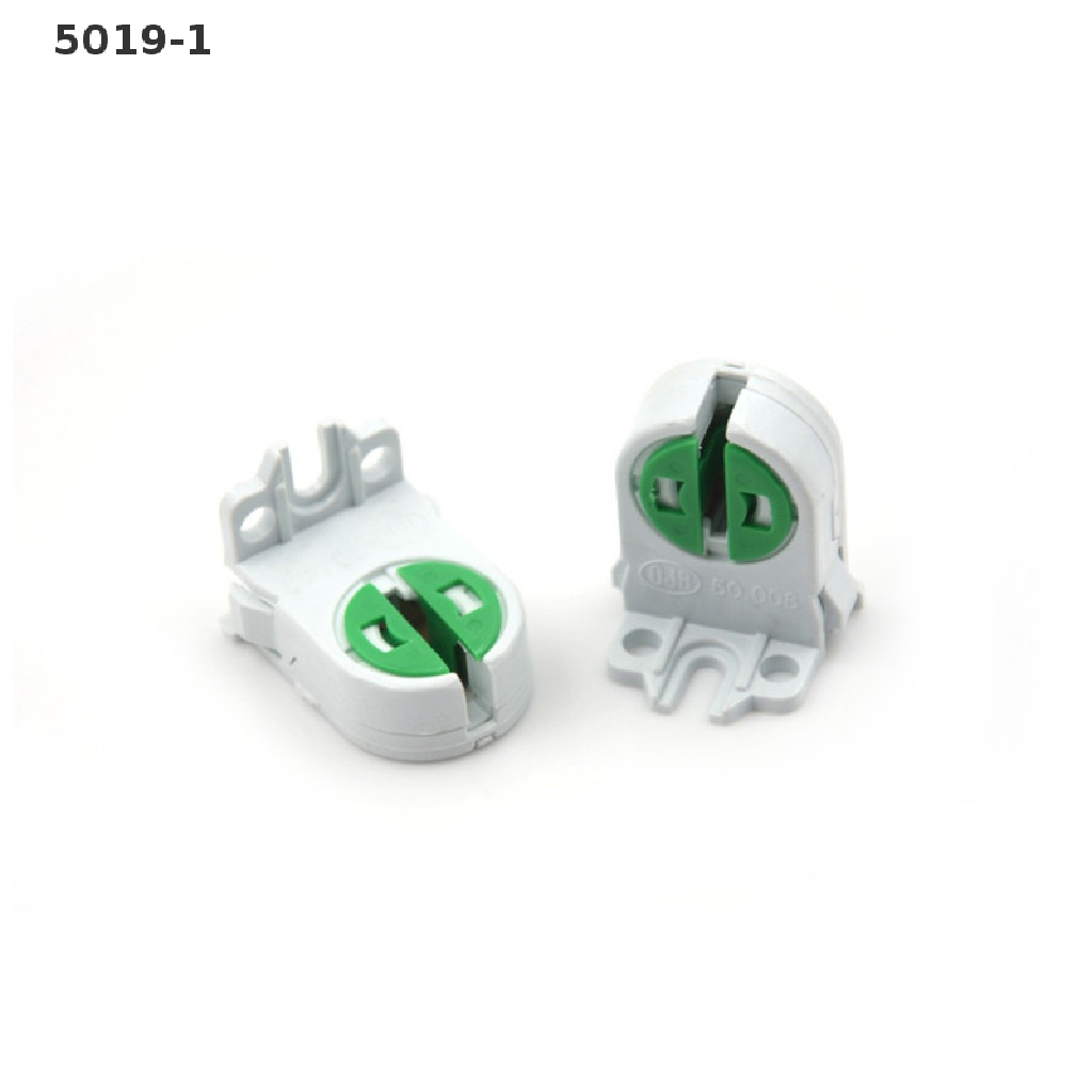 5019-1 2pcs T5 Base Fluorescent & LED Tube Lamp Holder Socket Snap-In ...