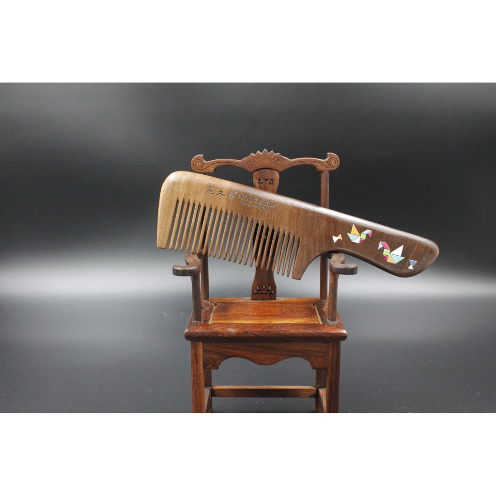 Hua Mulan C18-1 Peachwood with Colored Emboss Comb | Shopee Philippines