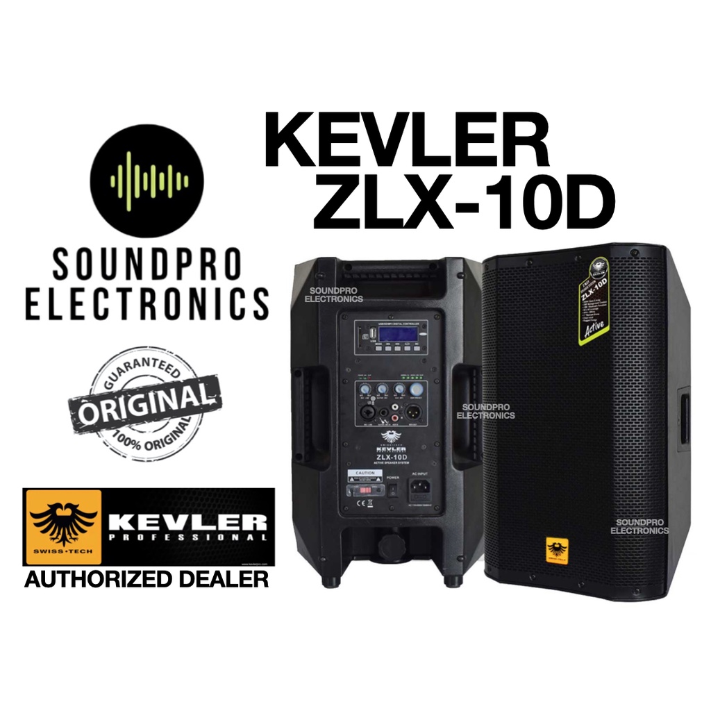 Kevler (1PC) ZLX-10D 10” Active Speaker System 300 Watts