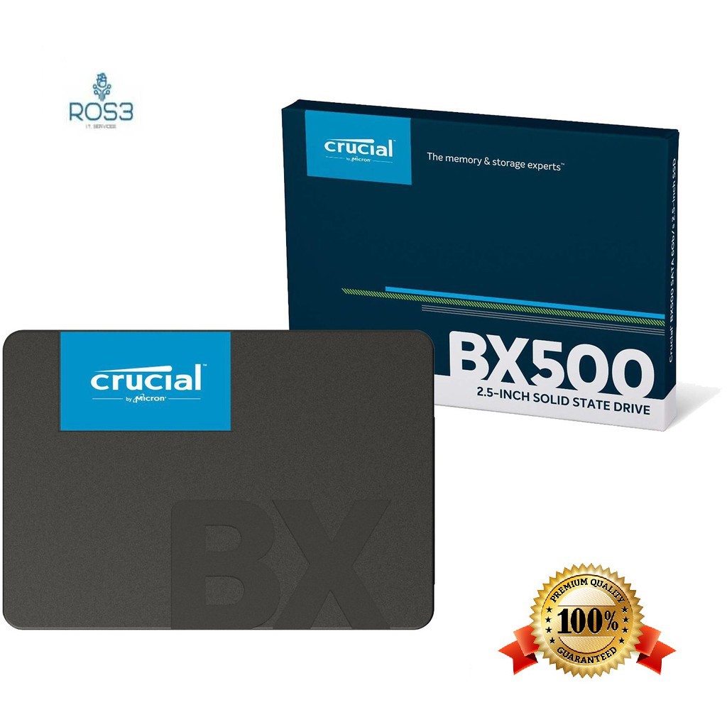 Crucial BX500 240GB 3D NAND SSD Storage SATA III 6Gb/s Solid State Drive