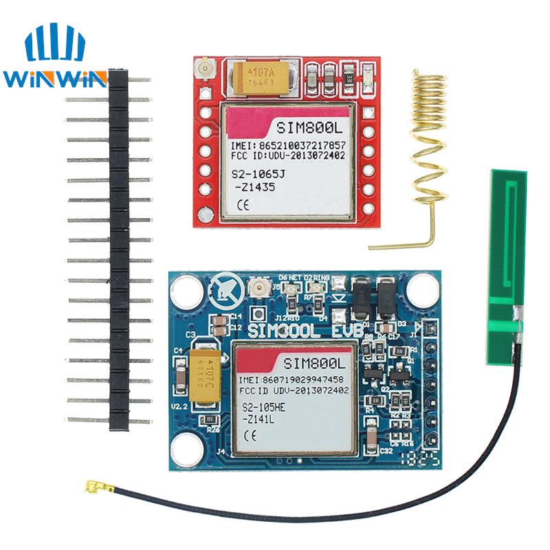 Smallest SIM800L GPRS GSM Module Micro SIM Card Core Board Quad-band ...