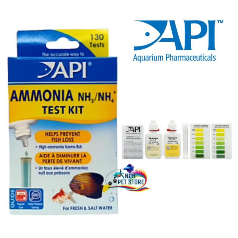 Api Ammonia NH3 / NH4 Test Kit (Aquarium Tester) Shopee Philippines