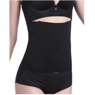 883 PULL-UP BLACK Seamless Girdle Tummy Trimmer with Bone