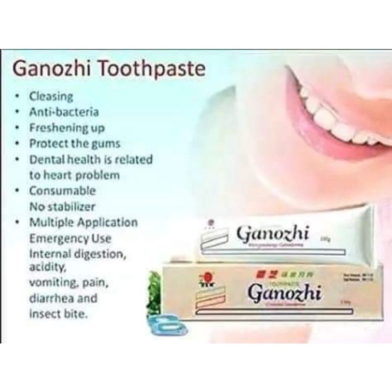 DXN_GANOZHI_TOOTHPASTE Shopee Philippines