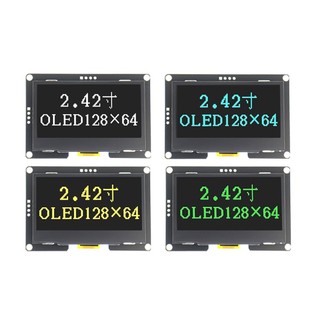 Arduino 2.42 128x64 Ssd1309 7 Pinli Spı/ı2c Mavi Oled Lcd Ekran Modülü - Fiyatı, Yorumları
