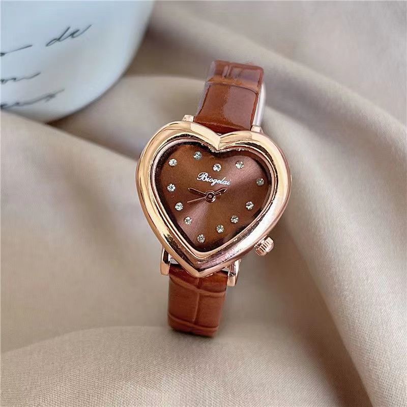 Heart shaped watch best sale