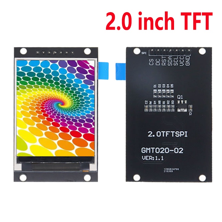 TFT Display 0.96/1.3/1.44/1.77/1.8/2.4/2.8 inch IPS 7P SPI HD 65K TFT ...