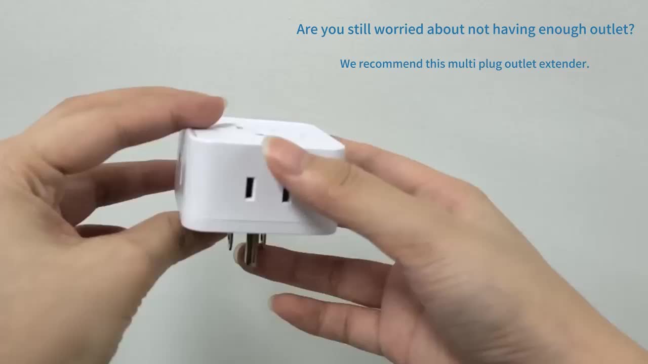 Extension Outlet Socket Plug with 5 Power Socket,Multi-Function Socket ...