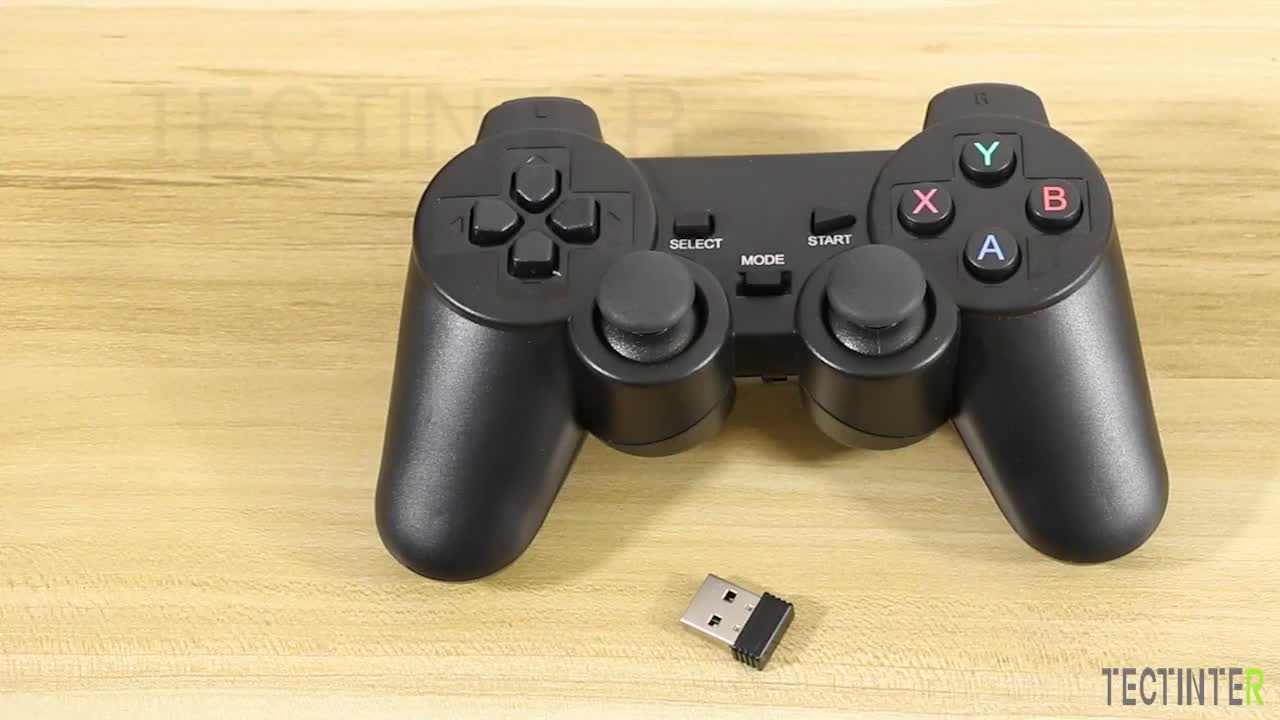 2Pcs 2.4Ghz Wireless Gamepad for PS3 Dual Game Controller USB Joystick ...