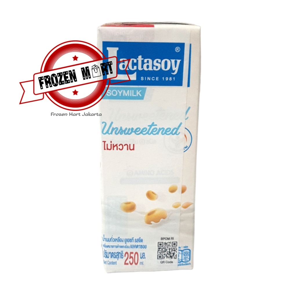 Lactasoy Soy Milk Unsweetened/Soy Milk Without Sugar 250Ml Shopee
