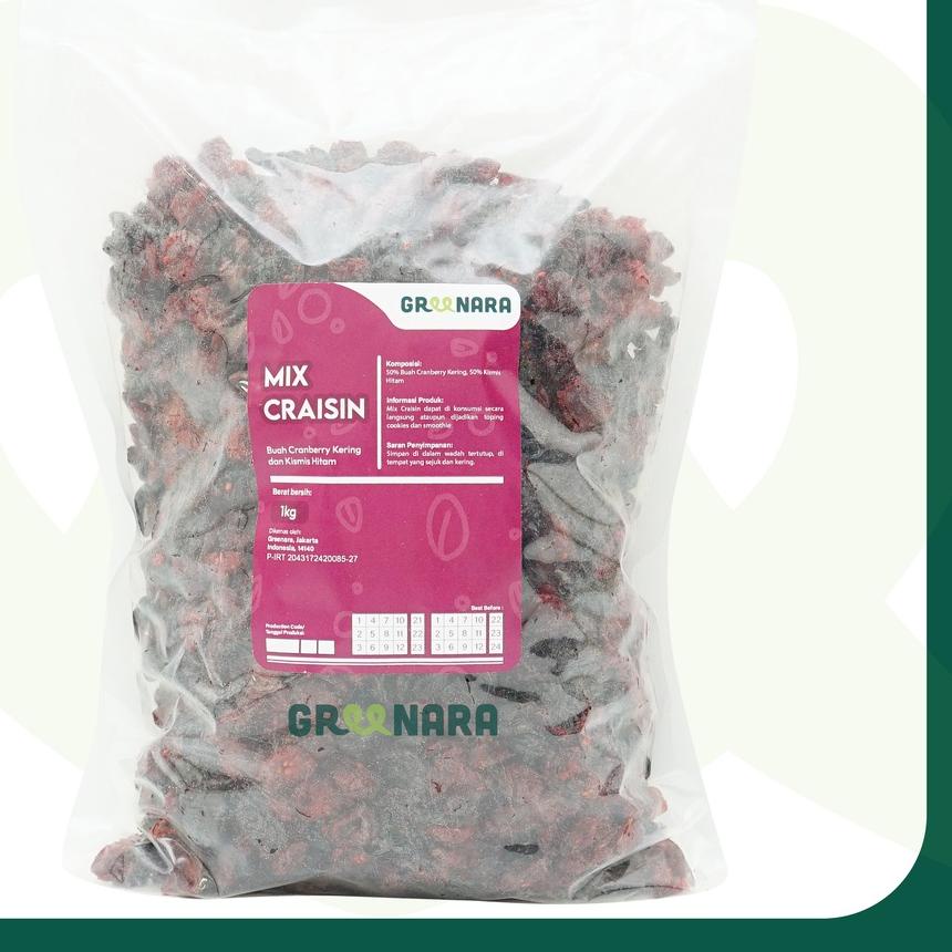 Greenara Craisin 1Kg/Mix Dried Cranberry And Raisin | Shopee Philippines