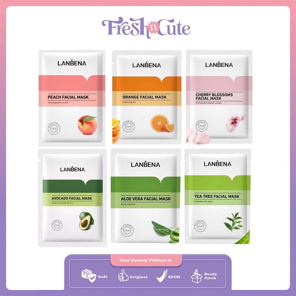 LANBENA - Facial Mask All Variants 25ml | Shopee Philippines