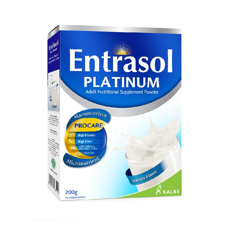 Entrasol PLATINUM VANILLA 150 GR | Shopee Philippines