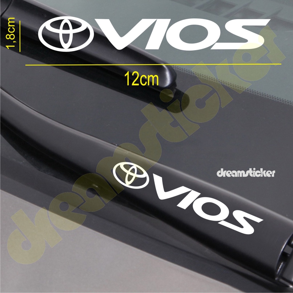 Toyota Vios Car Wiper Sticker | Shopee Philippines