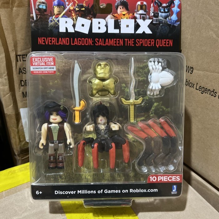 Roblox Original Figure Neverland Lagoon Salameen The Spider Queen Shopee Philippines 