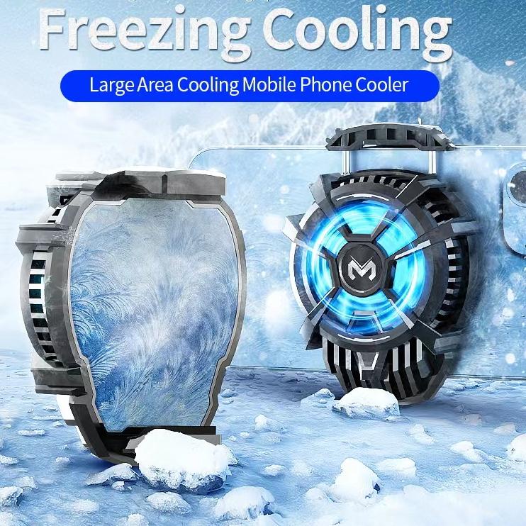 Memo DL07 Phone Cooler Radiator Universal Mobile Phone Cooler RGB ...