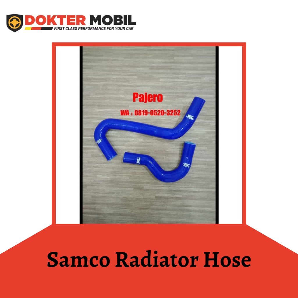 Samco Radiator Hose Mitsubishi Pajero (2pcs) | Shopee Philippines