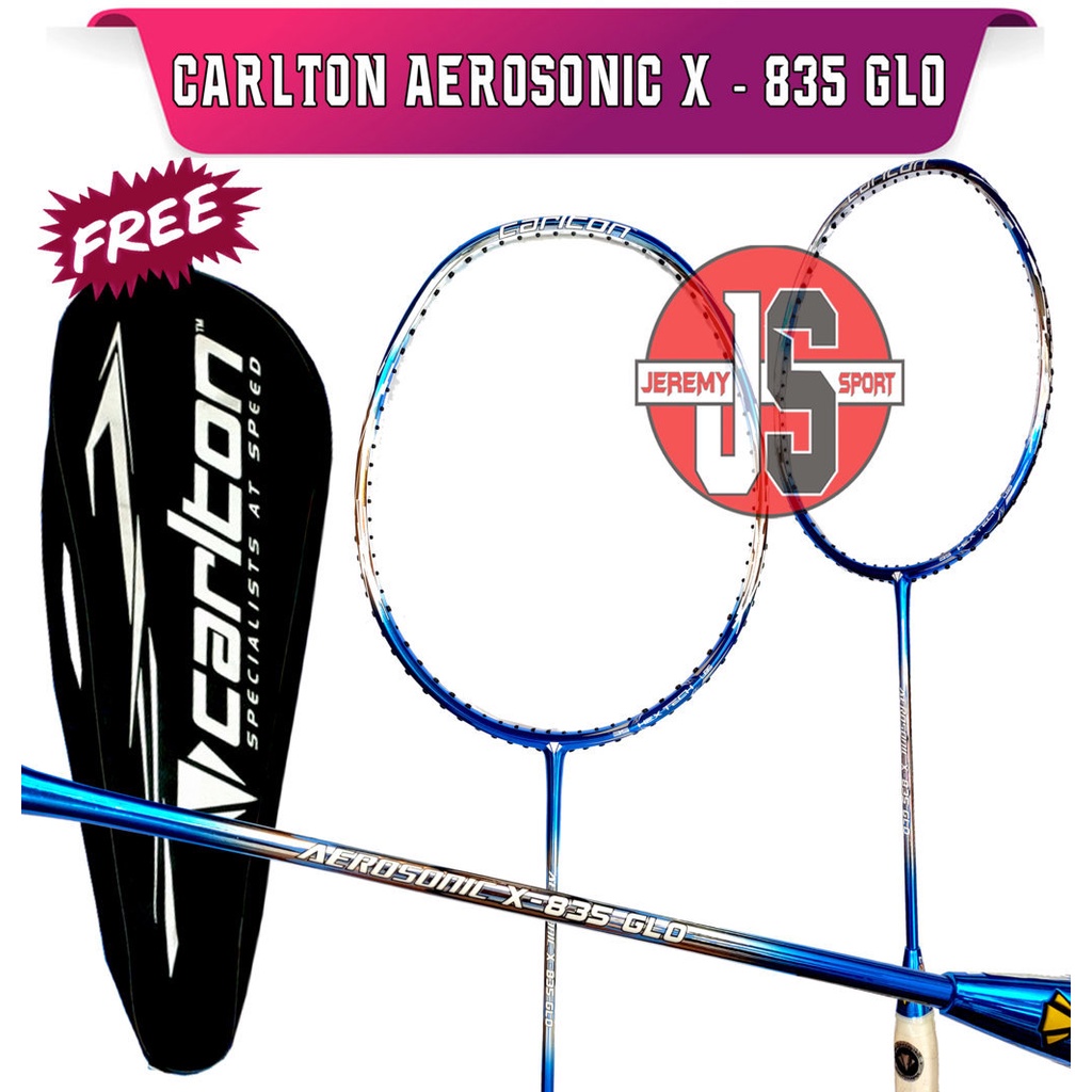 Carlton Aerosonic X 835 GLO Badminton Racket Original | Shopee Philippines