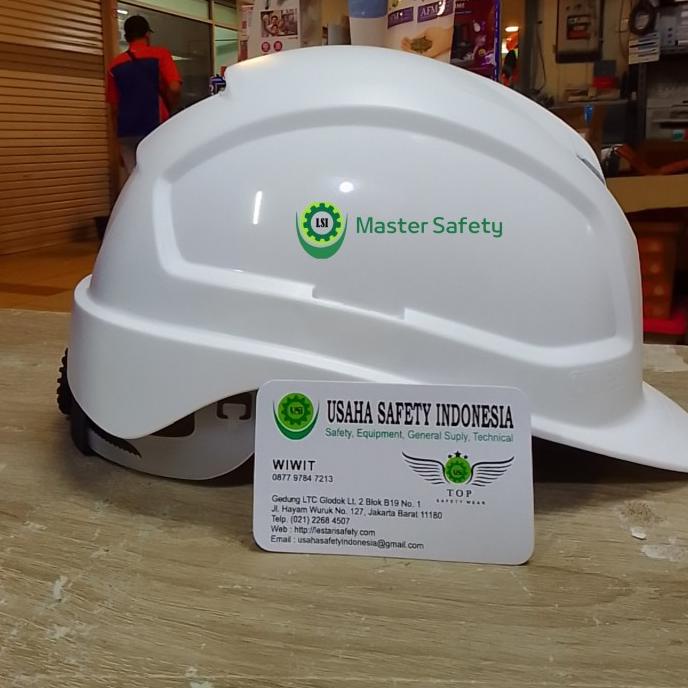 PUTIH Uvex Bwr Pheos White Safety Helmet/Certified Project Helmet