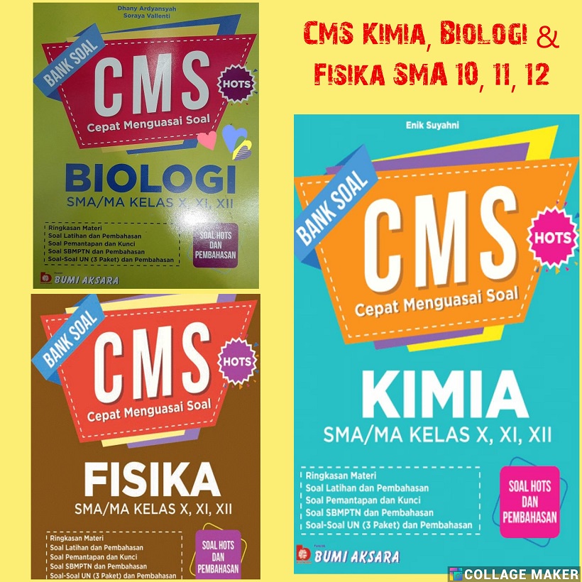 Problem Bank CMS Chemistry & Biology SMA 10,11,12 (2013 Curriculum ...