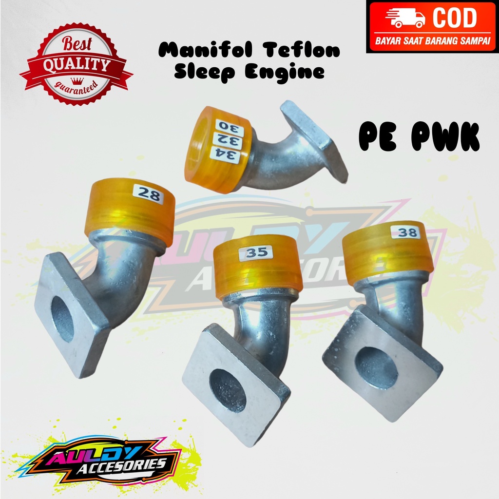 Manipol Manifol Intake Teflon Sleep Engine Pe Pwk 28 30 32 34 35 38 Pnp ...