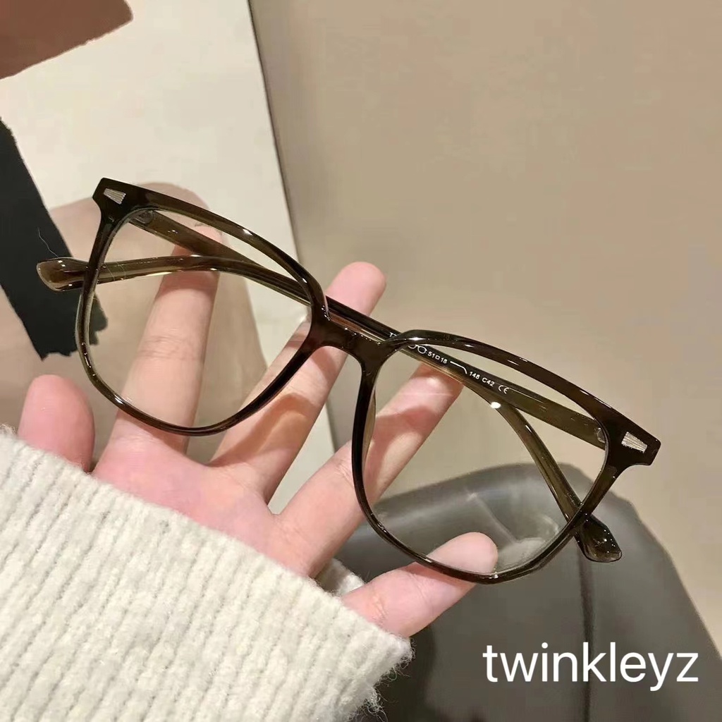 Myopia Glasses Ladies Anti Blue Light Square Glasses