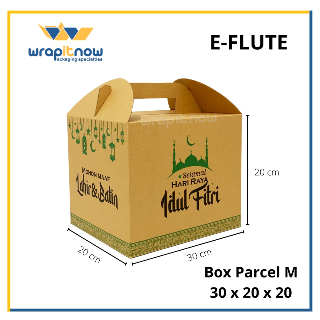 Box Parcel X X Dus Lebaran Parcel Lebaran Souvenir Gable Box