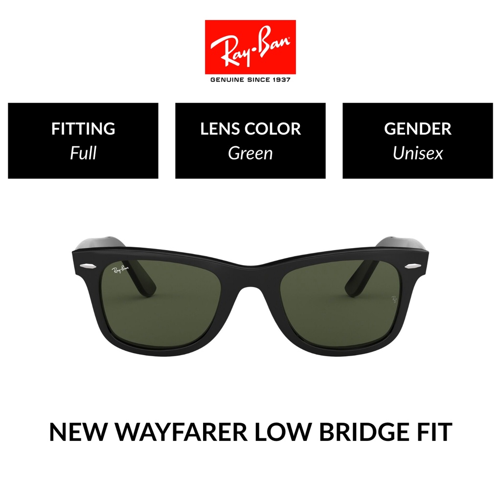 Ray-Ban Wayfarer RB2140F 901 Sunglasses