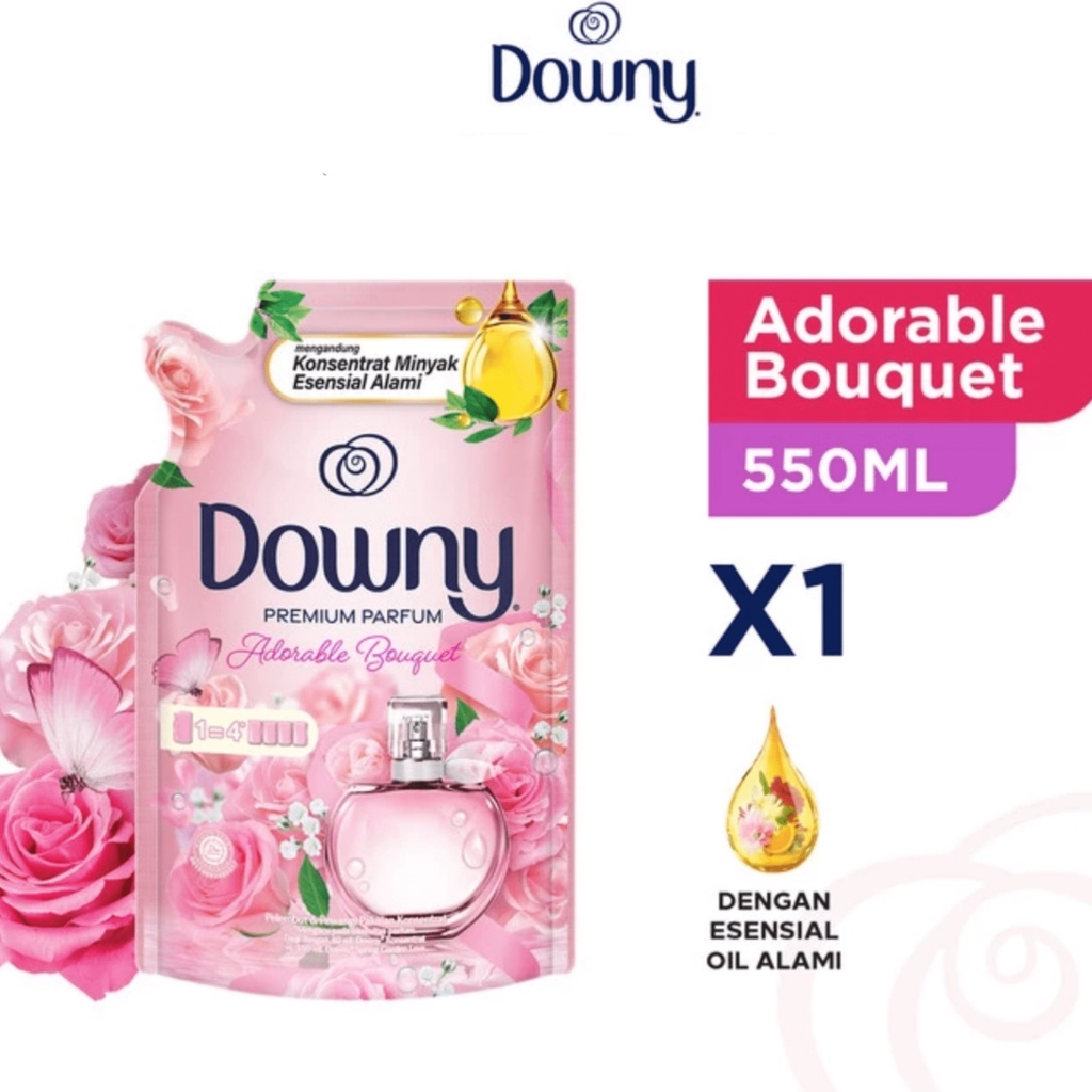 Downy Concentrated Adorable Bouquet Deodorizer And Fabric Softener