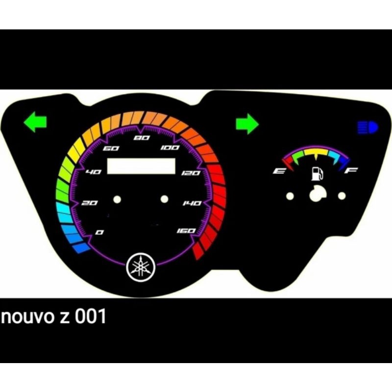 Nouvo Z CUSTOM SPEEDOMETER PANEL BOARD | Shopee Philippines