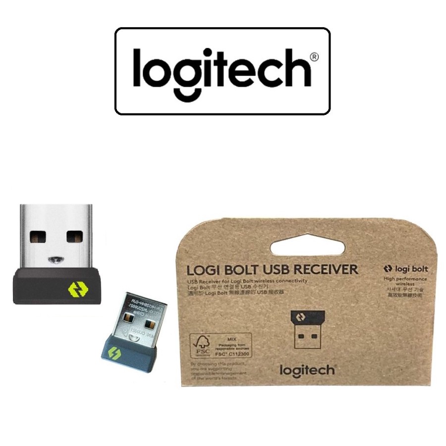 Logitech Logi Bolt USB Receiver Dongle USB Receiver Wireless Cone ...