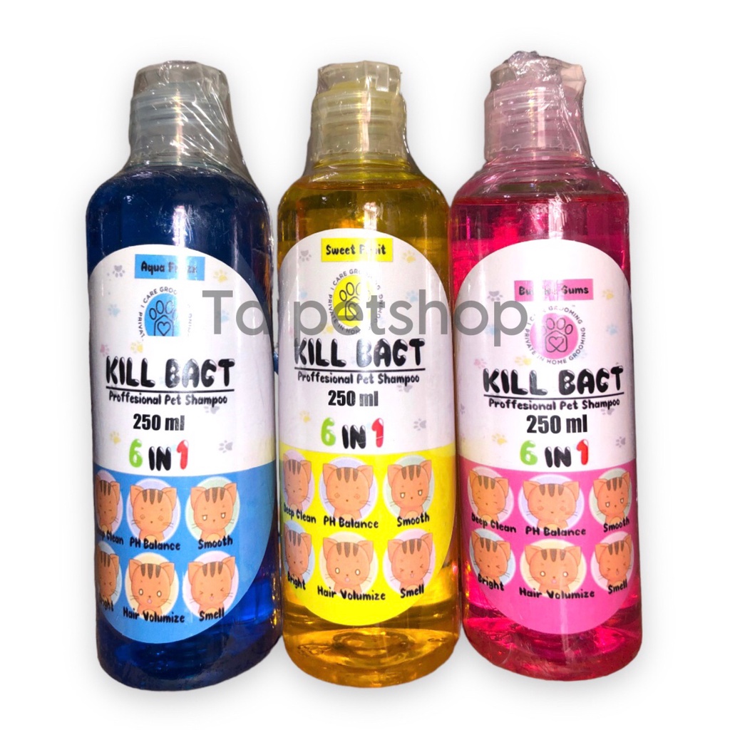 KILL BACTERIA GROOMING 250ml CAT SHAMPOO | Shopee Philippines