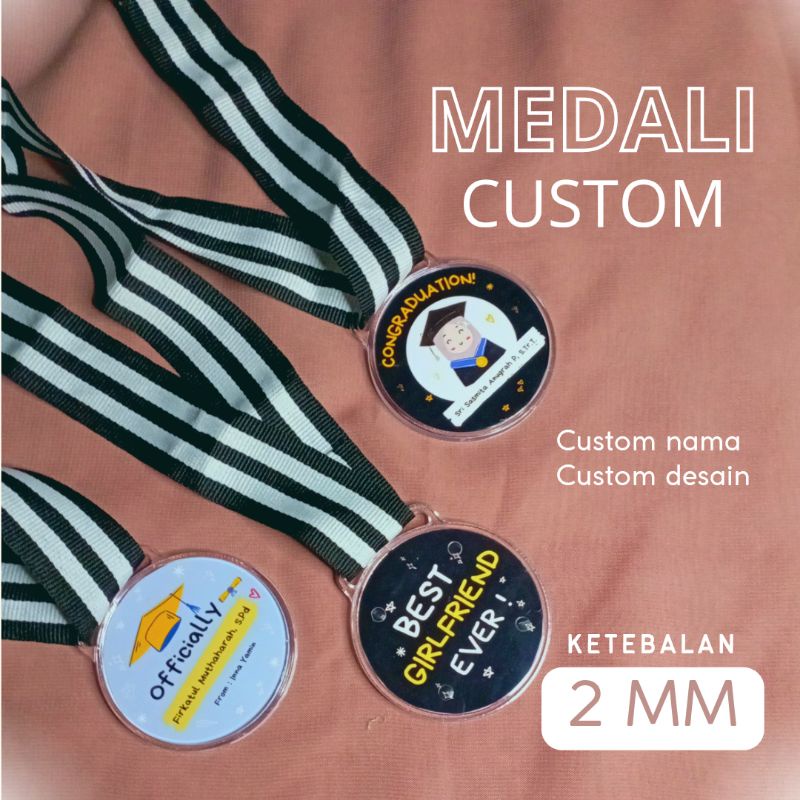 Custom Medals BEST BOYFRIEND CUSTOM Medals CUSTOM Graduation Medals