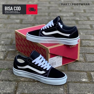 Vans Old Skool Black/White VN000D3HY28 Mens, Black/White, 10 Women