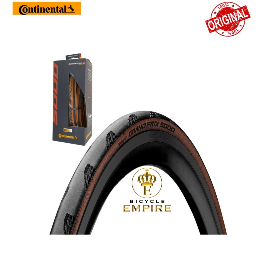 Continental GP5000 Black Transparent Clincher Bicycle Empire Outer Tire ...