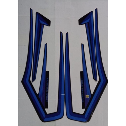 Yamaha Rx King 2001 Body Trim Les Striping Sticker Variations Of The ...