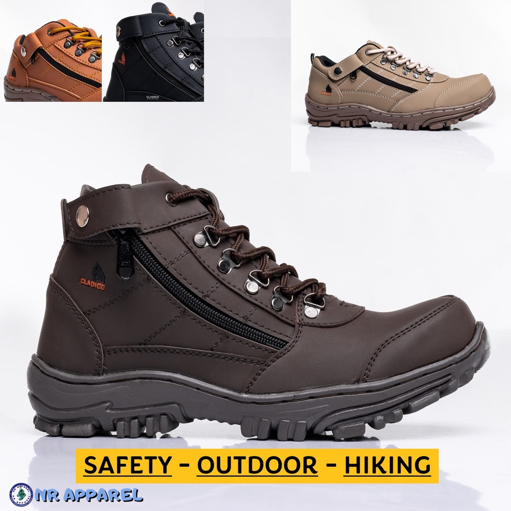 Men's Safety Shoes Original Field Project Hiking Trekking Full Sewing