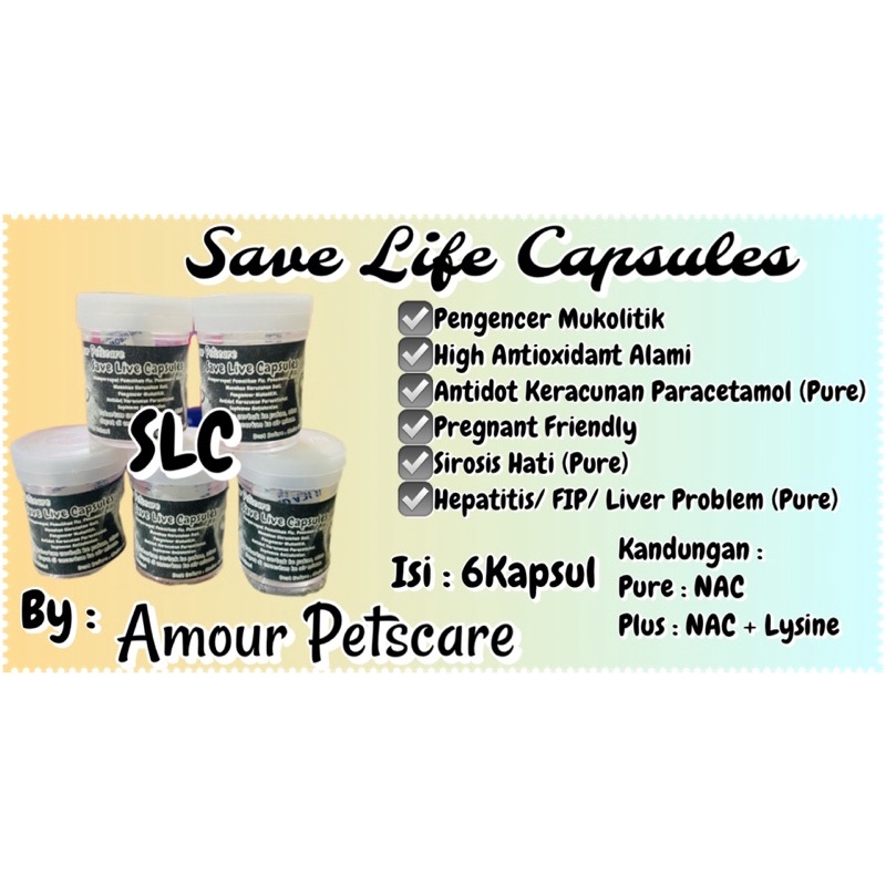 Save Life Capsules Cough Capsules flu Antidote paracetamol And Thinner Poisoning In Respiratory