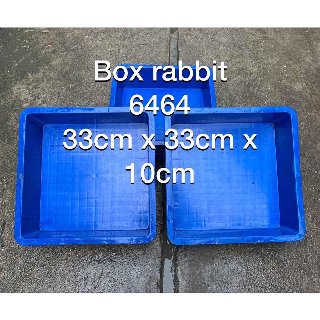 Multipurpose Box Cat Sand Box Fish Pond Stacking Box 6464 | Shopee ...
