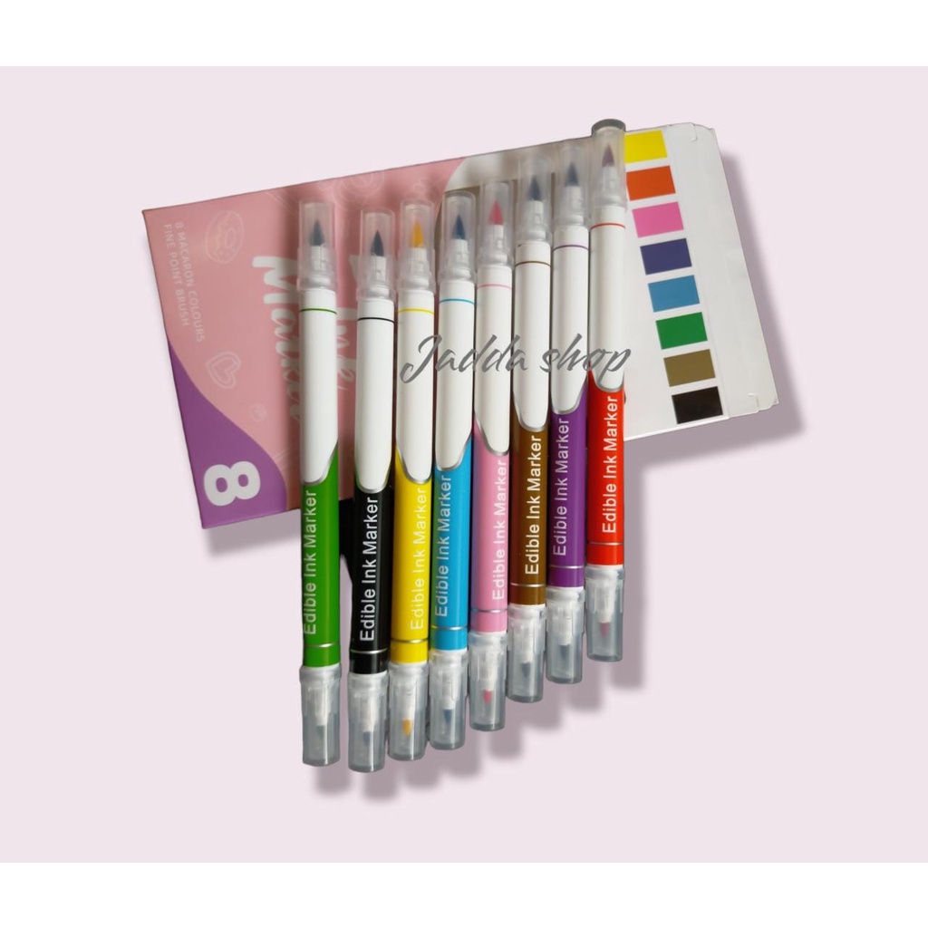 Colorful Edible Pen Food Color Marker Food writer Shopee Philippines