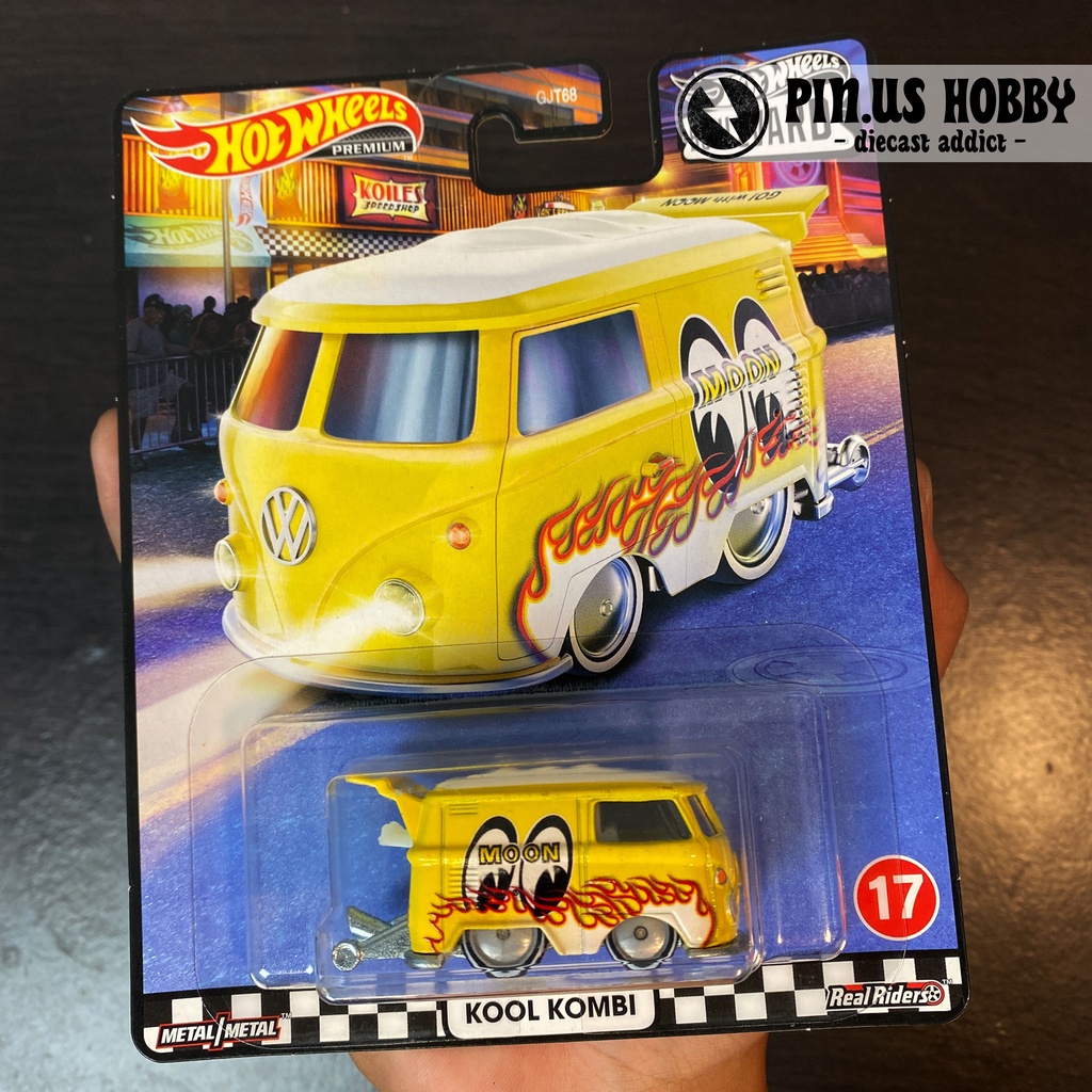 Hotwheels Premium Kool Kombi Moon Eyes Boulevard Series Original Hot Wheels By Mattel Diecast 5189