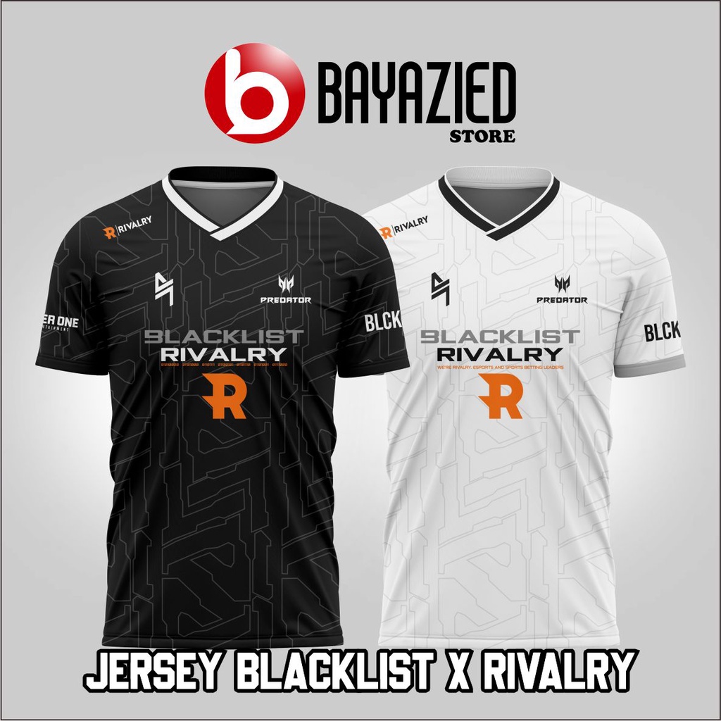 Blacklist X RIVALRY JERSEY GAME DOTA 2 | Shopee Philippines