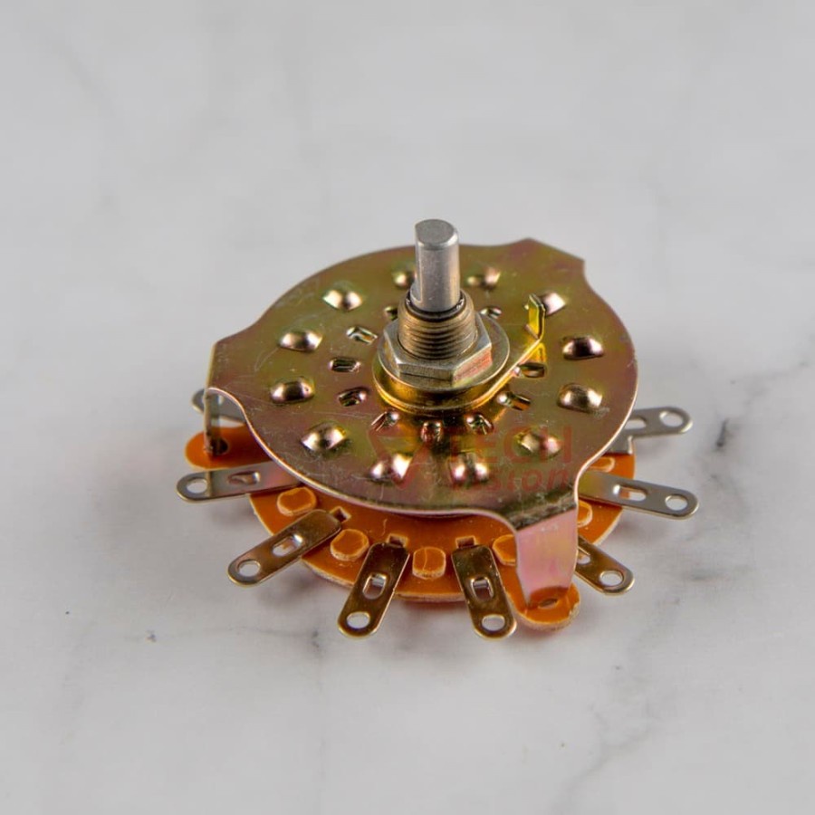 Rotary Switch 1x12 (12 positions) Large model 10A Rotary Selector ...